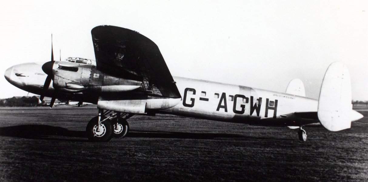 Avro 691 Lancastrian 3 G-AGWH cn 1280‘星尘’BSAA