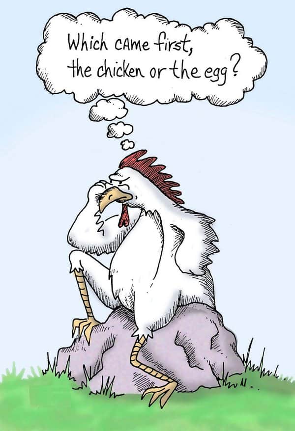 先有鸡还是先有蛋