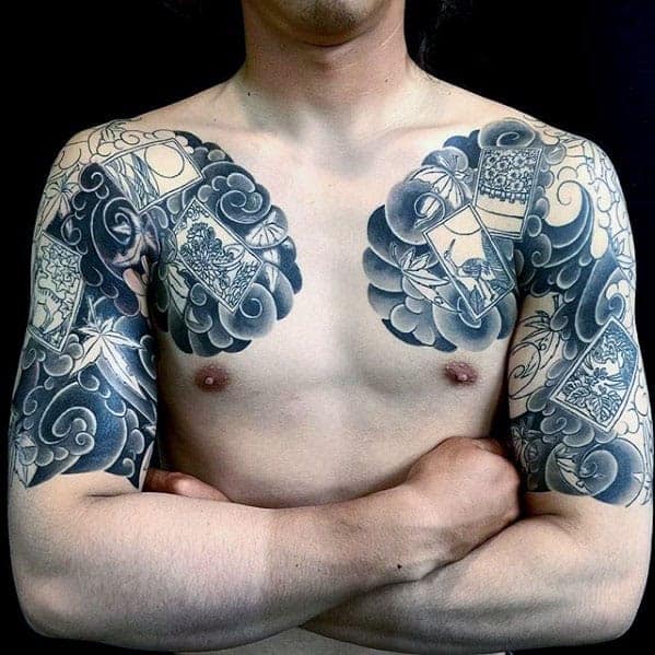 cool-photograph-themed-mens-half-sleeve-japanese-tattoo-ideas